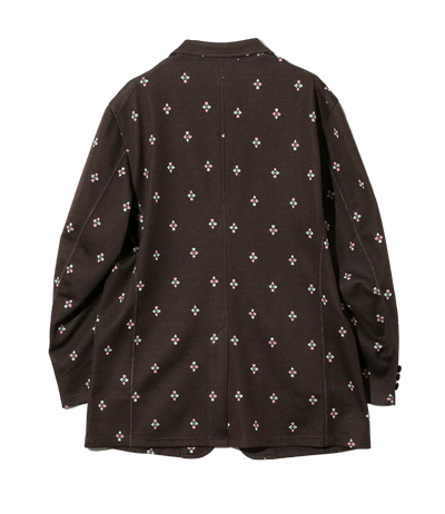 2B Jacket - Blackjack - Poly Jacquard - Needles Official Store | Track Pants Jackets and Collections