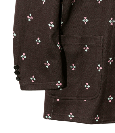 2B Jacket - Blackjack - Poly Jacquard - Needles Official Store | Track Pants Jackets and Collections