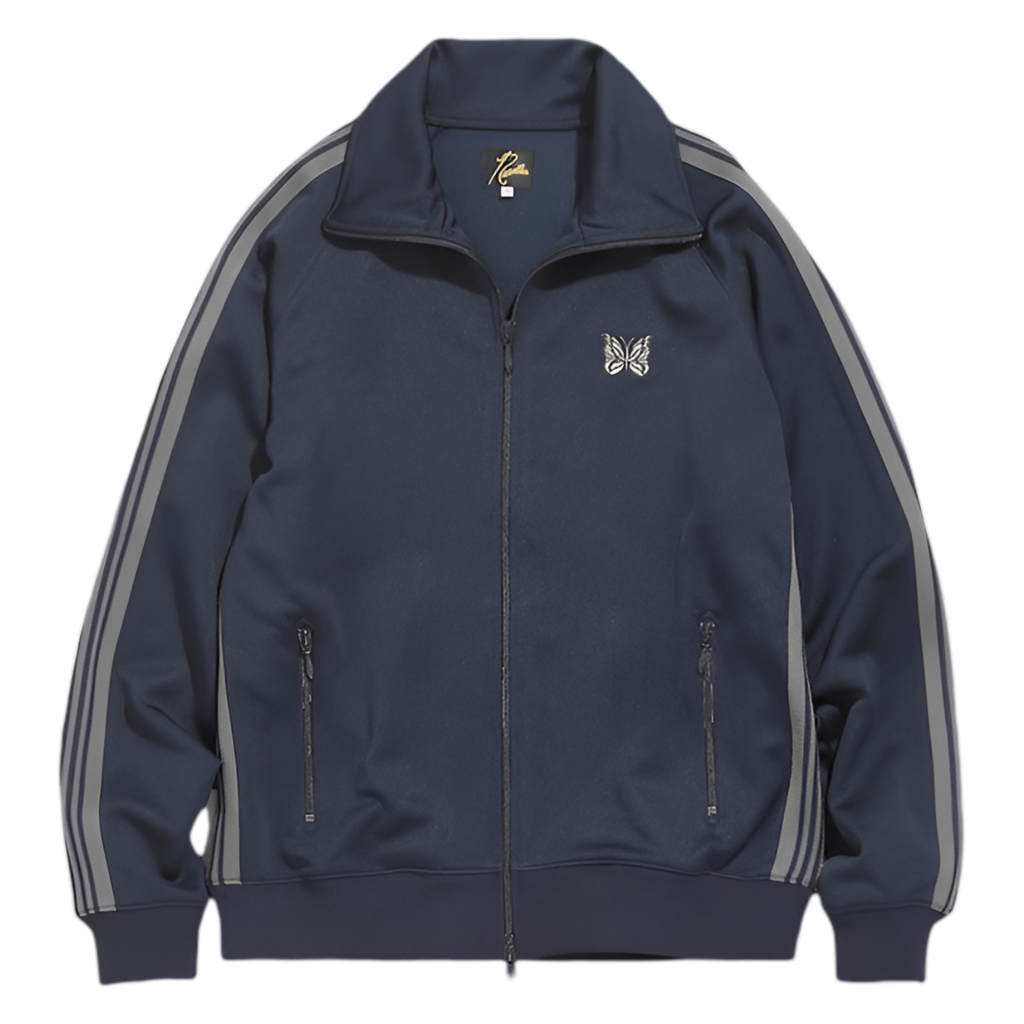 NEEDLES TRACK JACKET - NAVY