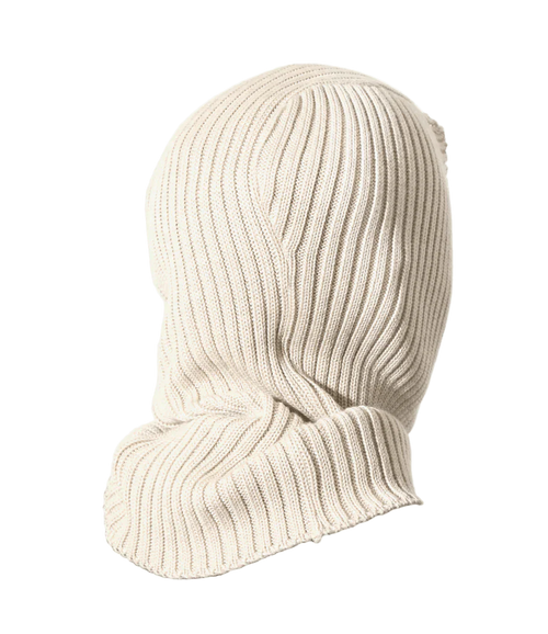 Balaclava - Beige - Merino Wool