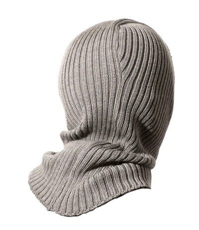 Balaclava - Grey - Merino Wool - Needles Official Store | Track Pants Jackets and Collections