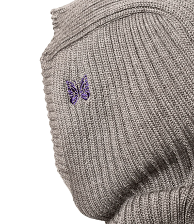 Balaclava - Grey - Merino Wool - Needles Official Store | Track Pants Jackets and Collections