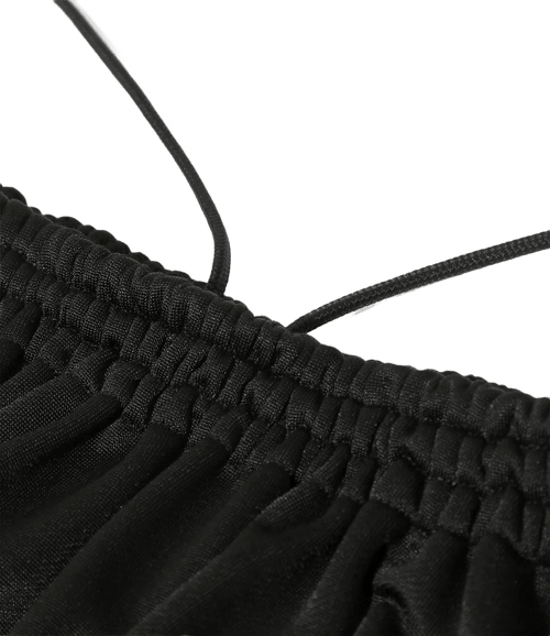 Balloon Track Skirt - Black - Bright Jersey