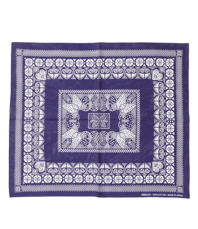 Bandana - Purple - Rectangle - Needles Official Store | Track Pants Jackets and Collections