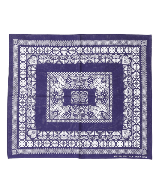 Bandana - Purple - Rectangle - Needles Official Store | Track Pants Jackets and Collections