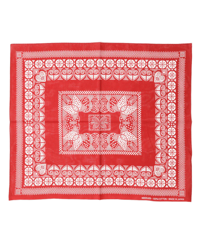 Bandana - Red - Rectangle - Needles Official Store | Track Pants Jackets and Collections