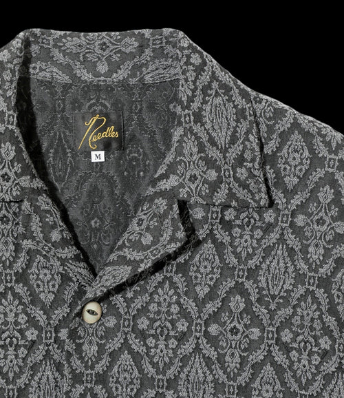 Cabana Shirt - Grey - Victorian Jacquard