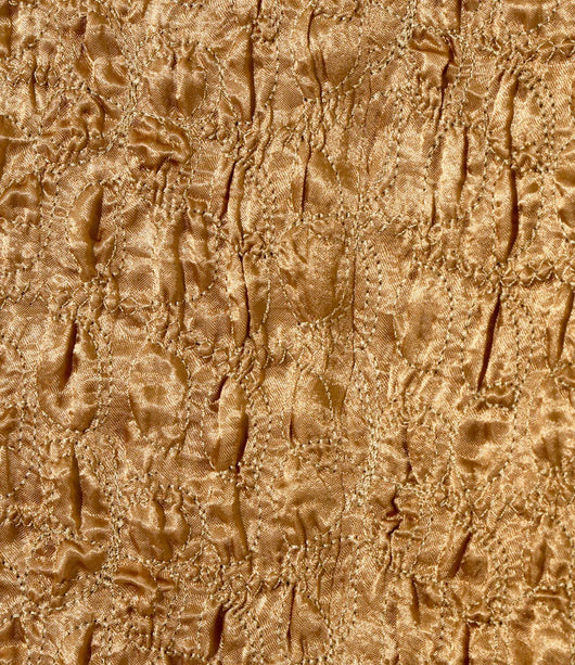 C.C. Vest - Brown - Embroidery Satin - Needles Official Store | Track Pants Jackets and Collections