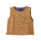 C.C. Vest - Brown - Embroidery Satin