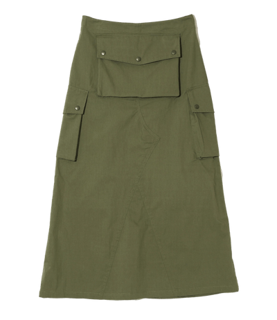 Field Skirt - Olive - C/N Oxford - Needles Official Store | Track Pants Jackets and Collections