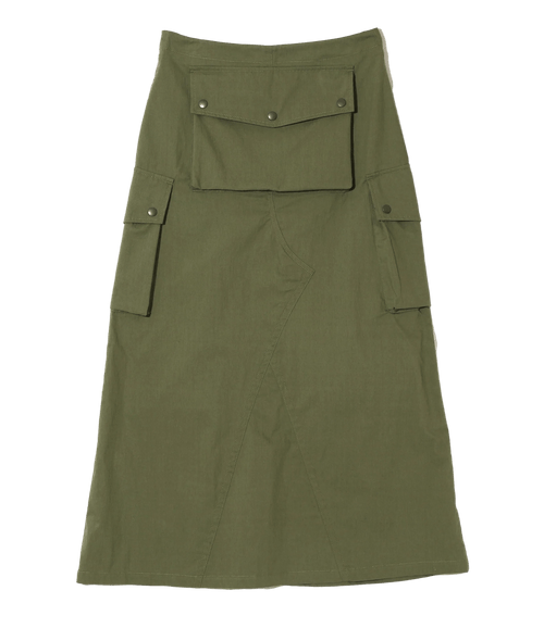 Field Skirt - Olive - C/N Oxford