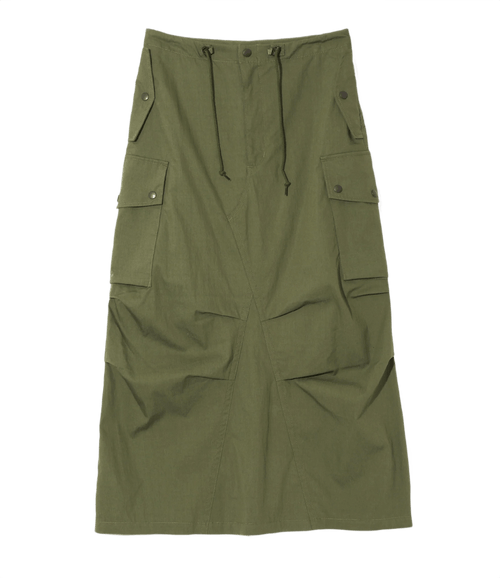 Field Skirt - Olive - C/N Oxford