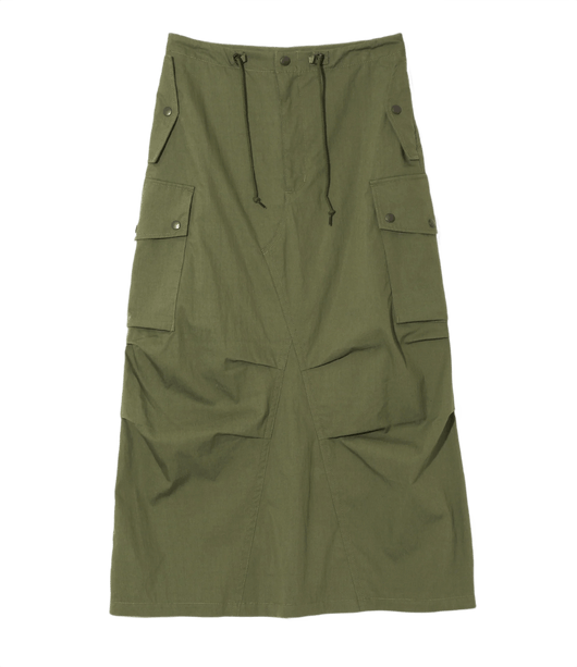Field Skirt - Olive - C/N Oxford - Needles Official Store | Track Pants Jackets and Collections
