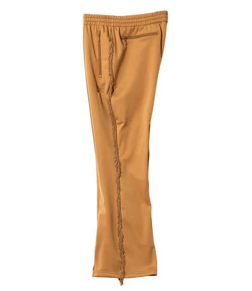 Fringe Track Pant - Gold - Tricot Jersey