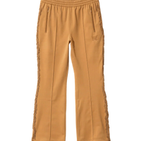 Fringe Track Pant - Gold - Tricot Jersey