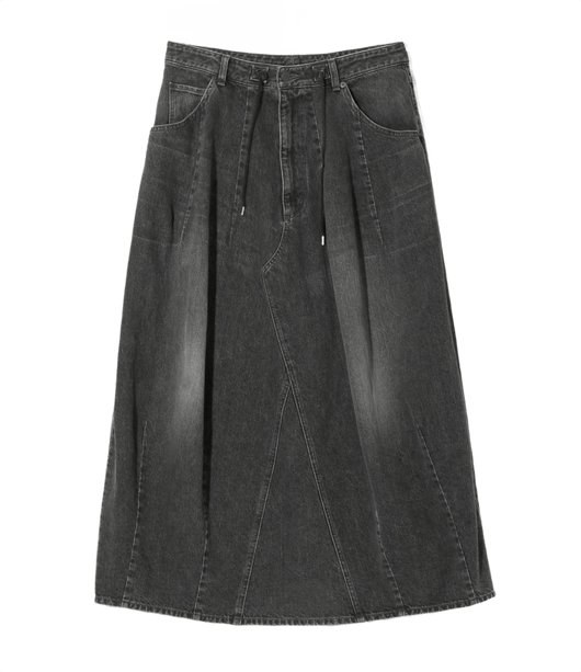 H.D. Jean Skirt - Black - 12oz Denim - Needles Official Store | Track Pants Jackets and Collections