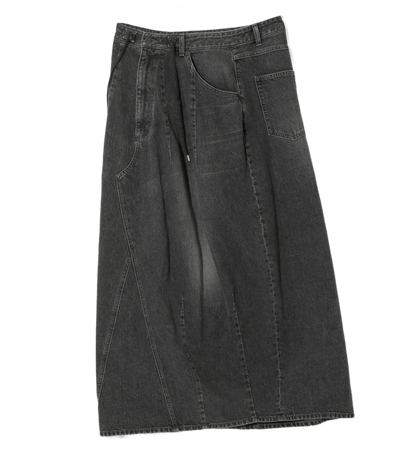 H.D. Jean Skirt - Black - 12oz Denim - Needles Official Store | Track Pants Jackets and Collections