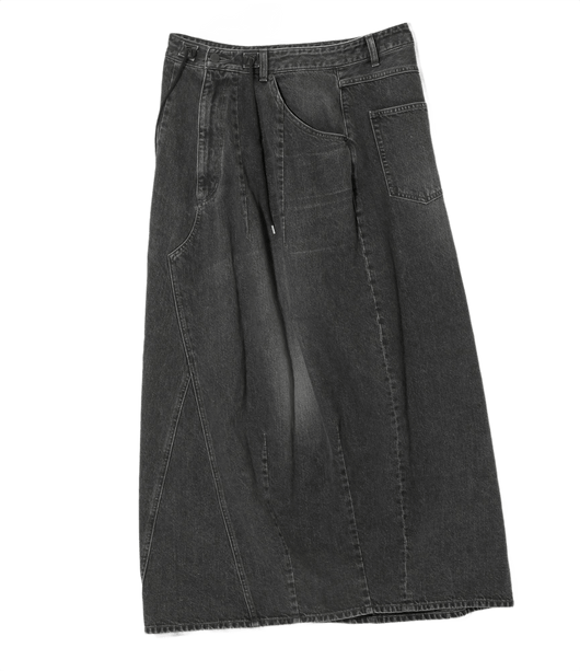 H.D. Jean Skirt - Black - 12oz Denim - Needles Official Store | Track Pants Jackets and Collections