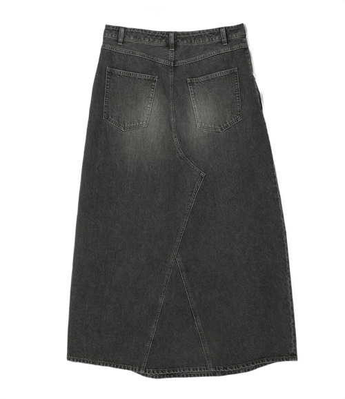 H.D. Jean Skirt - Black - 12oz Denim