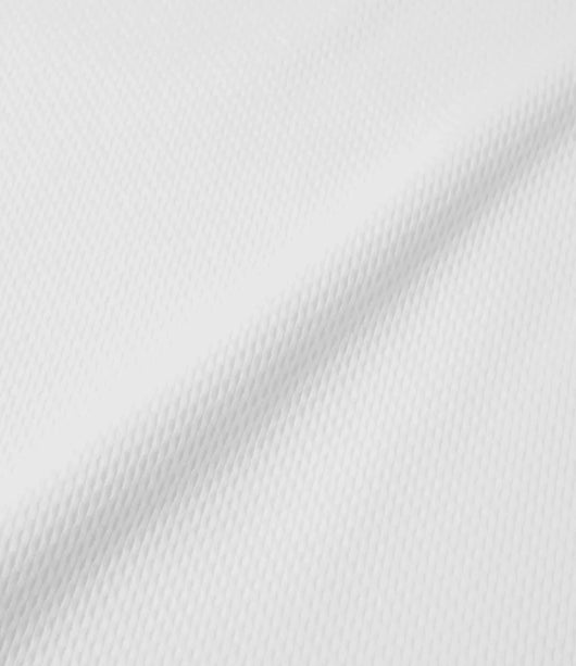 L/S Mock Neck Tee - White - Poly Waffle Jersey - Needles Official Store | Track Pants Jackets and Collections
