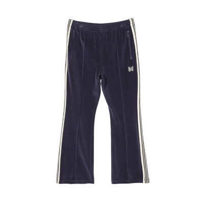 Needles Boot - Cut Track Pants - Navy Velour - Needles Official Store | Track Pants Jackets and Collections