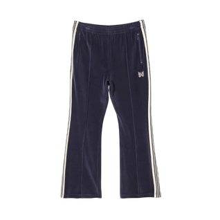 Needles Boot-Cut Track Pants - Navy Velour