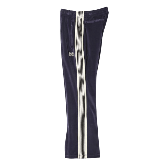 Needles Boot - Cut Track Pants - Navy Velour - Needles Official Store | Track Pants Jackets and Collections