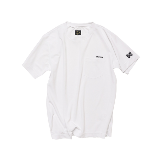 Needles × Charcoal TOKYO Poly Sports T - White