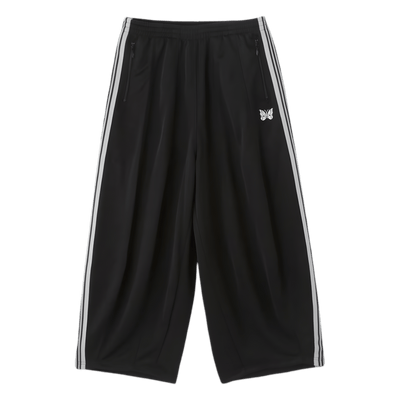 NEEDLES H.D. TRACKPANTS - BLACK & WHITE - Needles Official Store | Track Pants Jackets and Collections