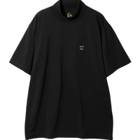 Needles Mock Neck T-shirt Short Sleeves - Black