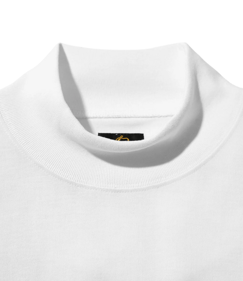 Needles Mock Neck T-shirt Short Sleeves - White