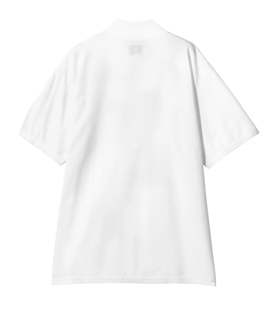 Needles Mock Neck T-shirt Short Sleeves - White - Needles Official Store | Track Pants Jackets and Collections