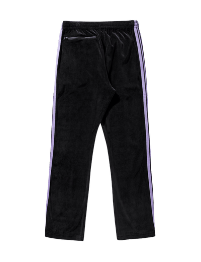 Needles Narrow Track Pants - Black Velour - Needles Official Store | Track Pants Jackets and Collections