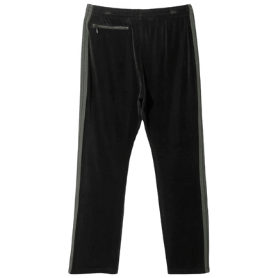 Needles Narrow Track Pants - Black Velour - Needles Official Store | Track Pants Jackets and Collections