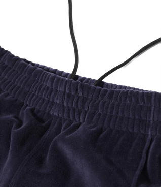 Needles Narrow Track Pants - Navy Velour