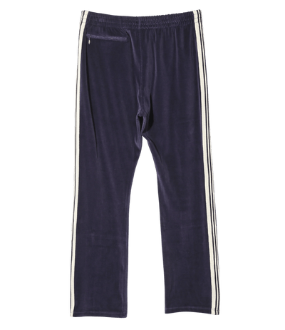 Needles Narrow Track Pants - Navy Velour - Needles Official Store | Track Pants Jackets and Collections