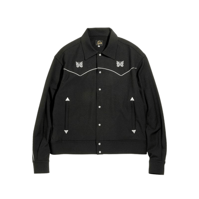 Needles Piping Cowboy Jacket - Black - Needles Official Store | Track Pants Jackets and Collections