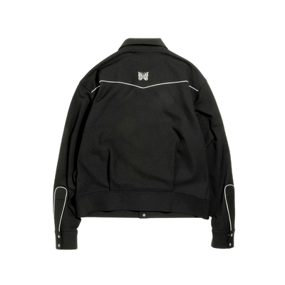 Needles Piping Cowboy Jacket - Black - Needles Official Store | Track Pants Jackets and Collections