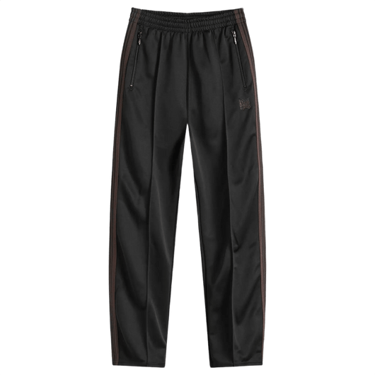 Needles Poly Smooth Track Pants - Black Brown - Needles Official Store | Track Pants Jackets and Collections