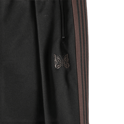Needles Poly Smooth Track Pants - Black Brown - Needles Official Store | Track Pants Jackets and Collections