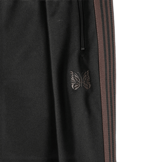 Needles Poly Smooth Track Pants - Black Brown