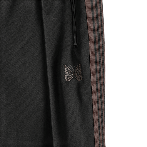 Needles Poly Smooth Track Pants - Black Brown