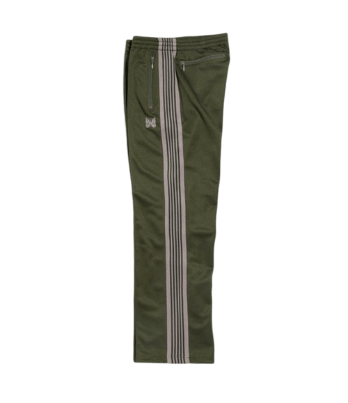 Needles Poly Smooth Track Pants - Olive