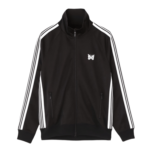 NEEDLES TRACK JACKET - BLACK & WHITE