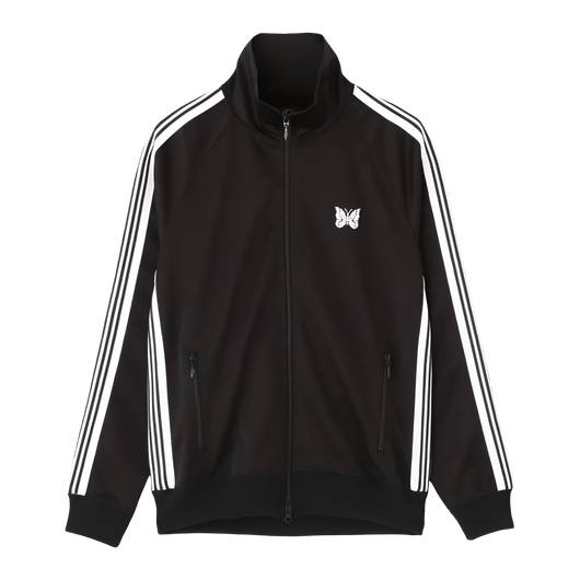 NEEDLES TRACK JACKET - BLACK & WHITE - Needles Official Store | Track Pants Jackets and Collections