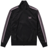 Needles Track Jacket - Black with Purple