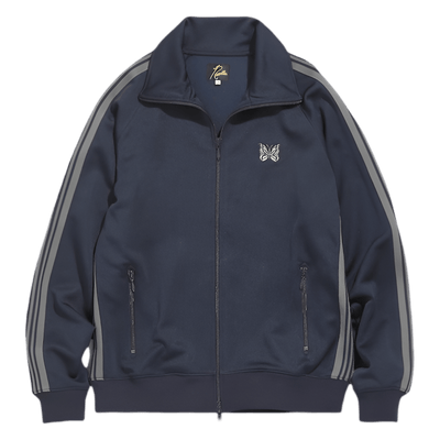 NEEDLES TRACK JACKET - NAVY - Needles Official Store | Track Pants Jackets and Collections