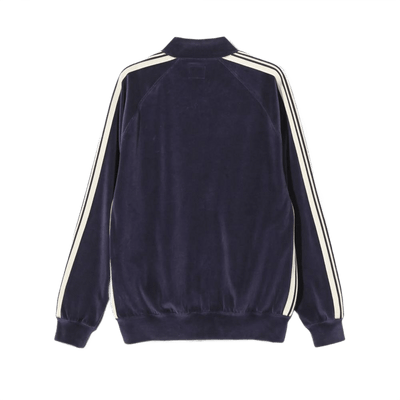 Needles Track Jacket - Navy Velour - Needles Official Store | Track Pants Jackets and Collections
