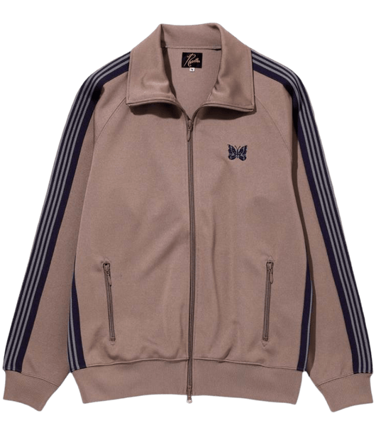 NEEDLES TRACK JACKET - TAUPE - Needles Official Store | Track Pants Jackets and Collections