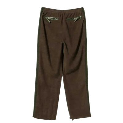 Needles x Beams Fleece Track Pants - Brown Green - Needles Official Store | Track Pants Jackets and Collections